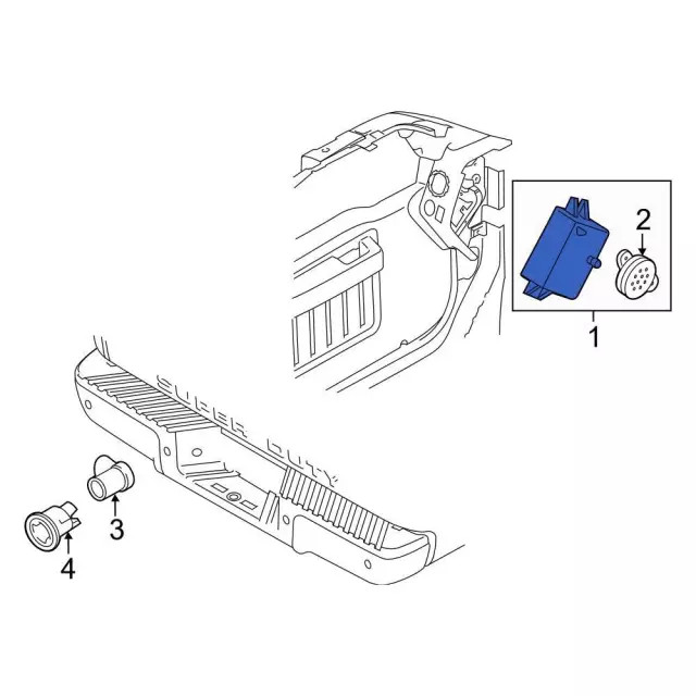 Genuine Ford Control Module BC3Z15K866C