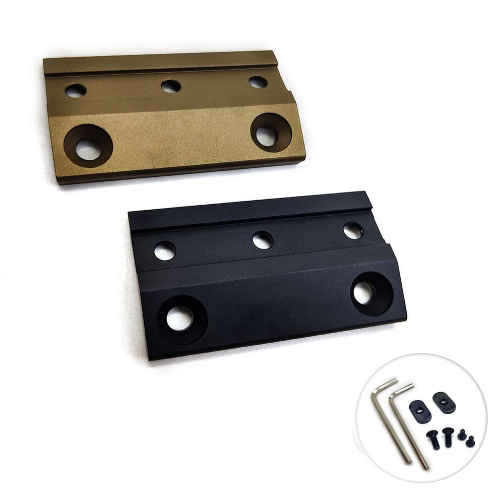 Tactical Weapon Light Mlok Offset Mount For M300 M600 Light Side Adapter Base