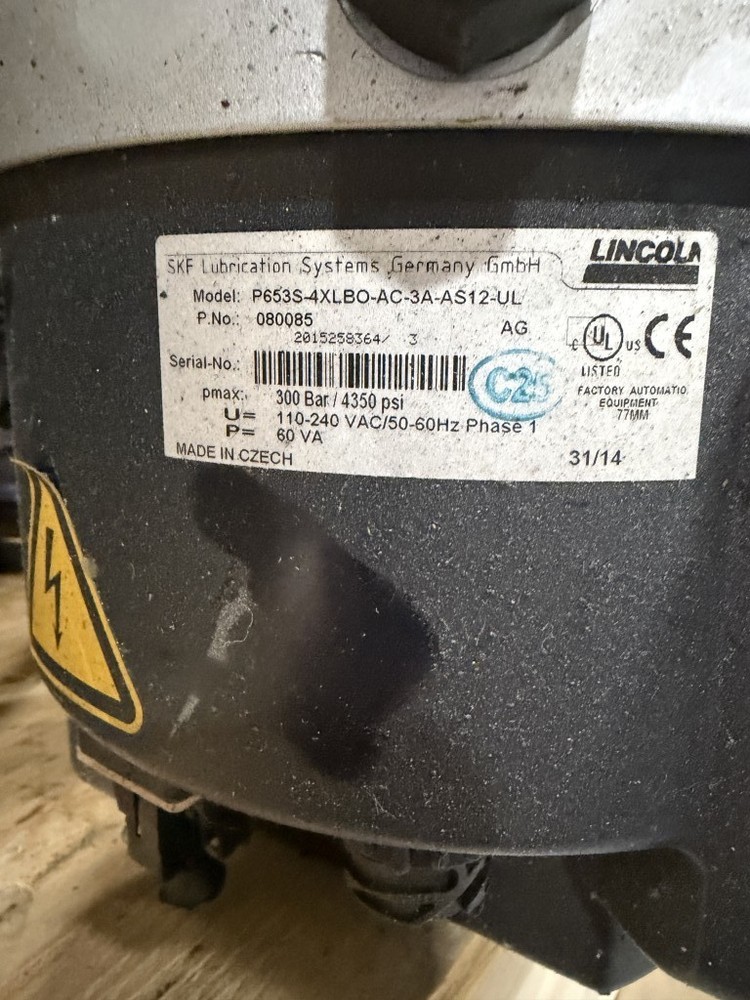 lincoln grease pump 080085