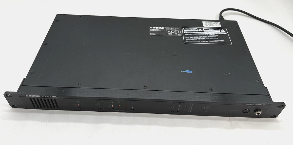 Shure MXWANI4 4 Channel Audio Network Interface for Microflex Wireless