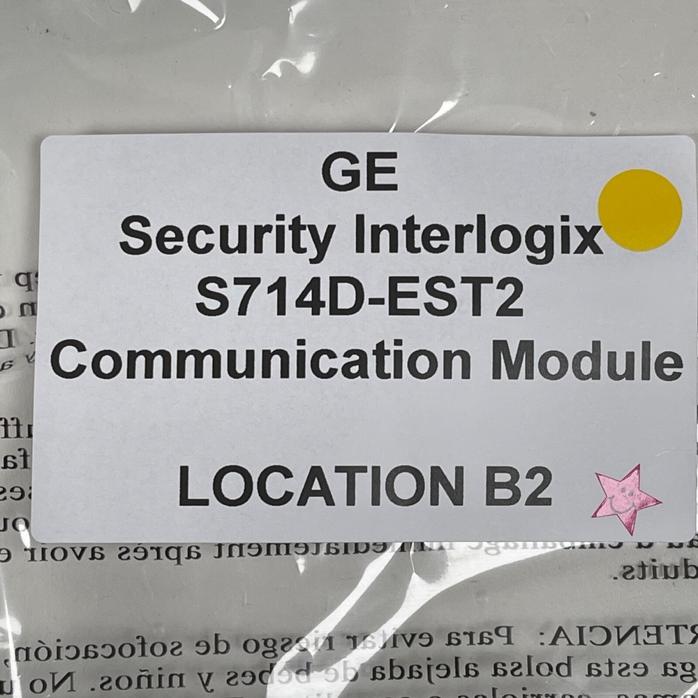 GE Security Interlogix S714D-EST2 Communication Module w/ Power Supply