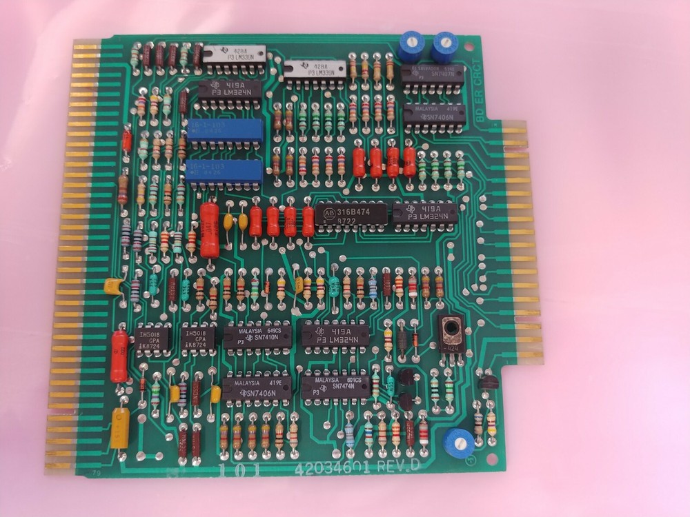 Universal Instruments bd Er Crct Asm 42034601 Rev D