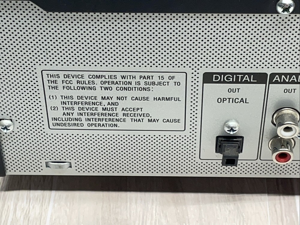 Sony CDP-CE375 5-Disc CD Changer Player No Remote