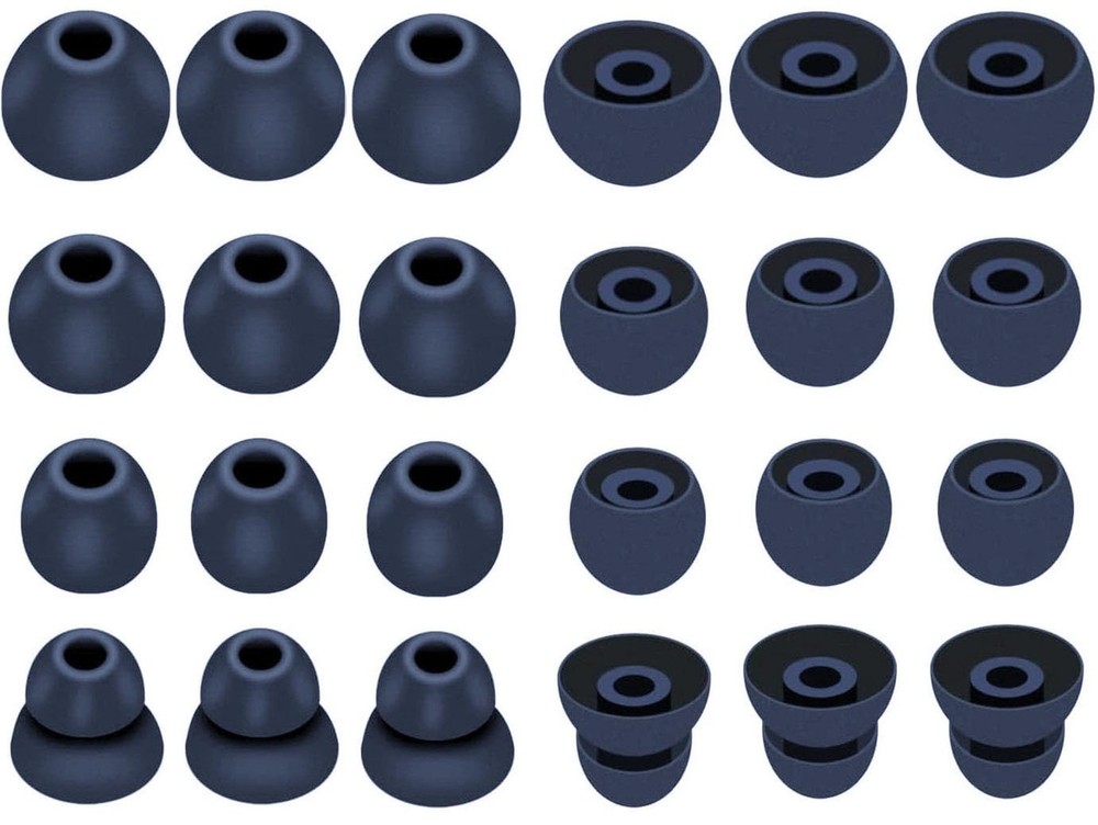 JNSA Replacement for Powerbeats Pro Ear Tips Eartips Ear Plug Ear Cap,Navy, S...