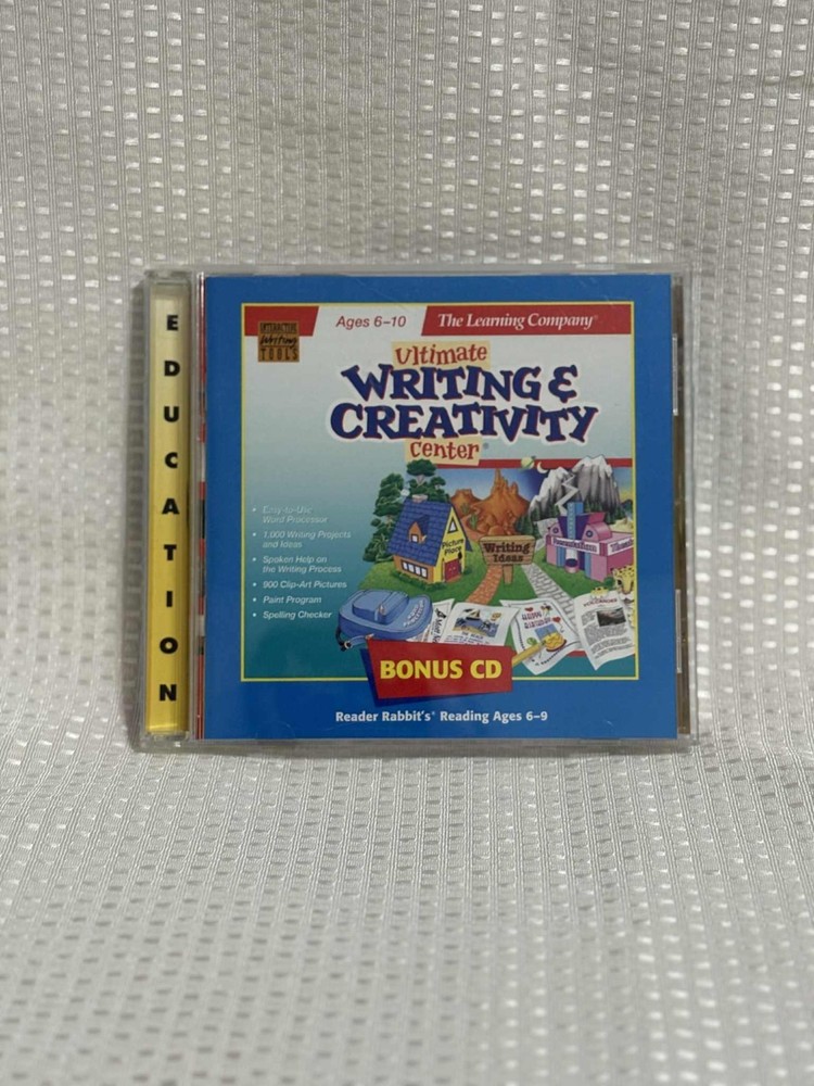 Reader Rabbit's Ultimate Writing & Creativity Center (Ages 6-9) CD-Rom