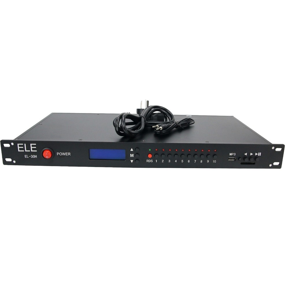 ELE EL-30H 30W FM Broadcast Transmitter with RDS and Power Amp Module os67
