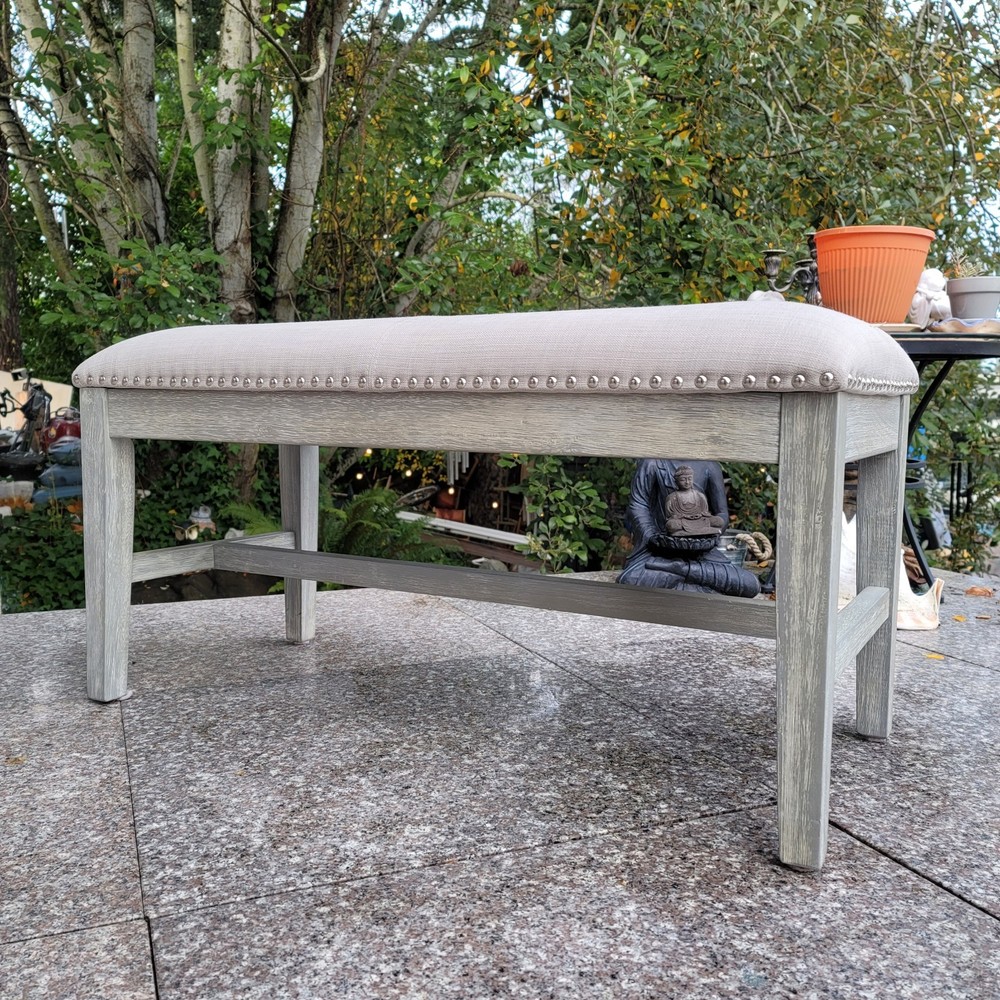 Modern upholstered bench