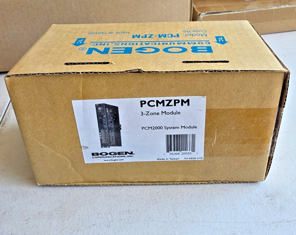 Bogen PCMZPM 3-Zone Paging Module for PCM2000 System (G173)