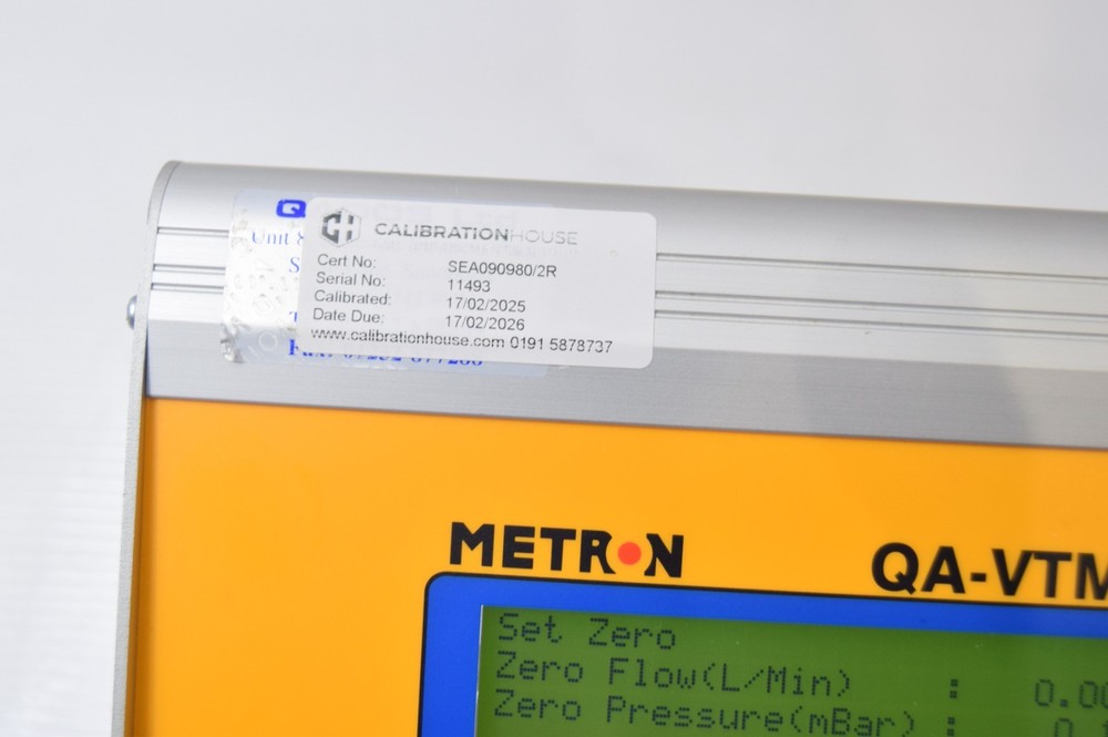 METRON QA-VTM Ventilator testing system