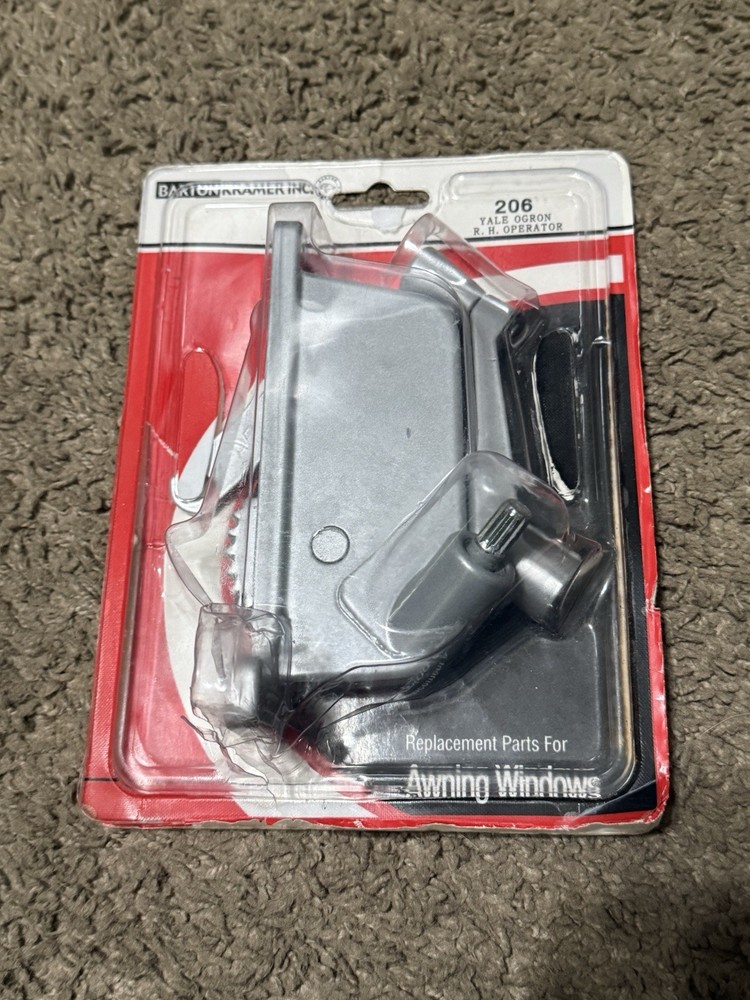 Barton Kramer Window Operator Right Hand Silver 5-1/4" 206