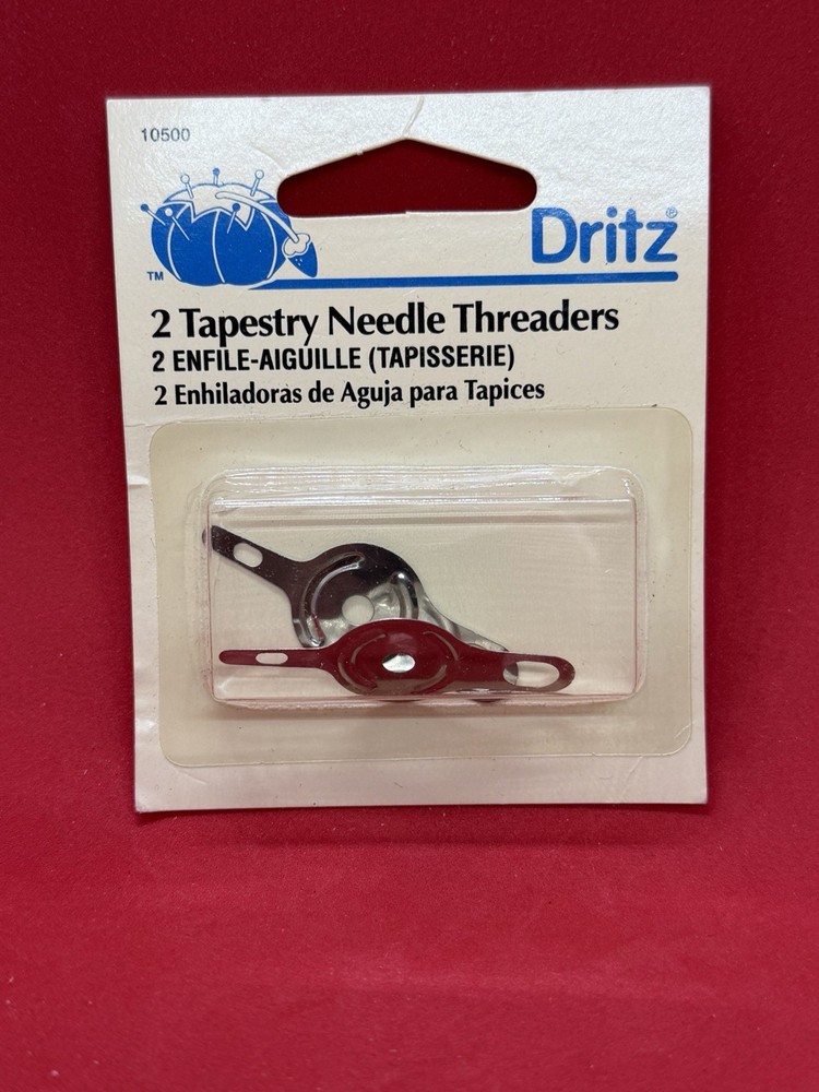Dritz Tapestry Needle Threader New In Box 10500