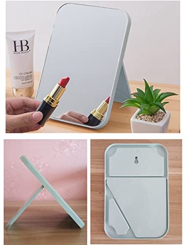 Super HD Tabletop Mirror with Foldable Bracket - Hand Free/Handheld Purple