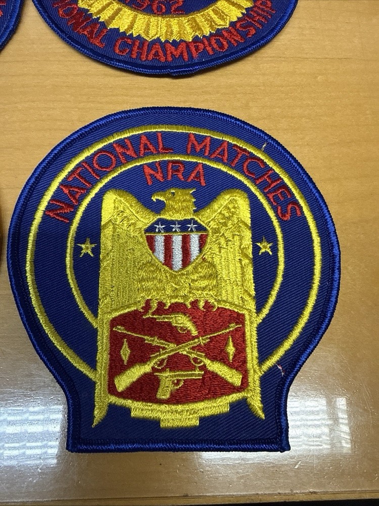 3 NRA patches never used