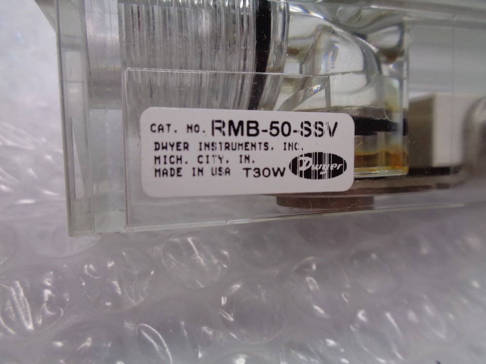 DWYER RMB-50-SSV FLOW METER NSMP