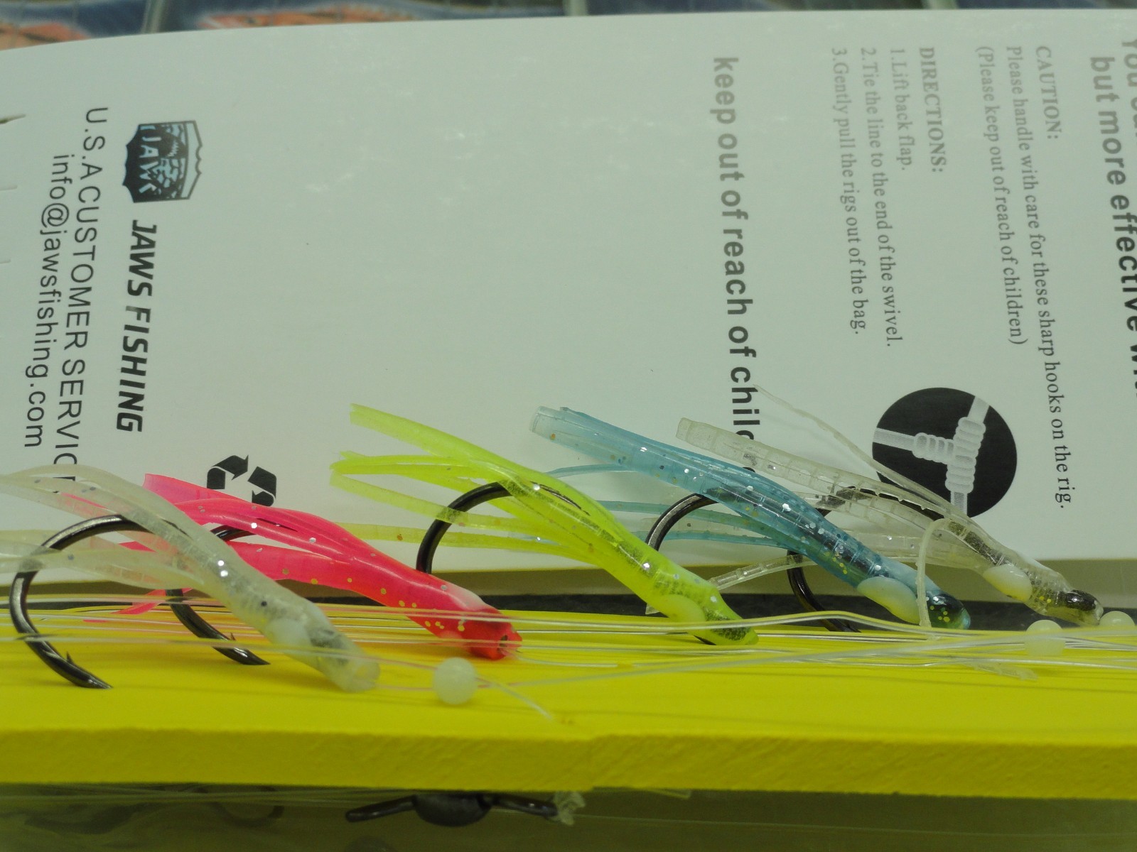5 - 1/0 Squid SABIKI bait Bottom Sanddab Fishing Mackerel Bonito W/ Organizer