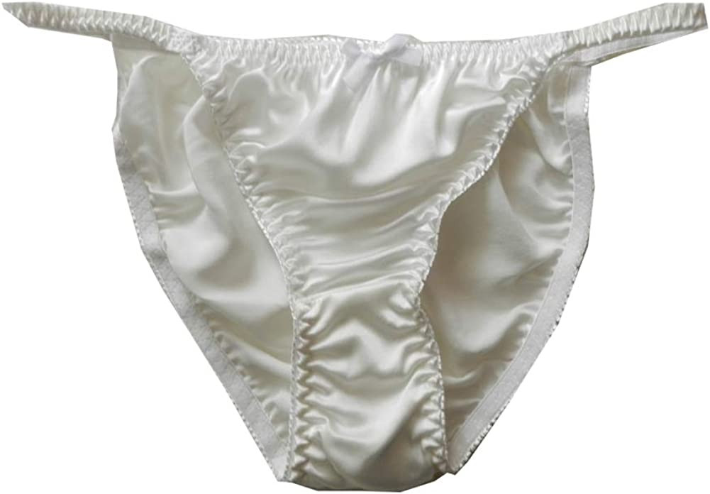 Yavorrs wholesale 20pcs 100% Silk String Bikini Briefs/Panties Size S M L XL XXL