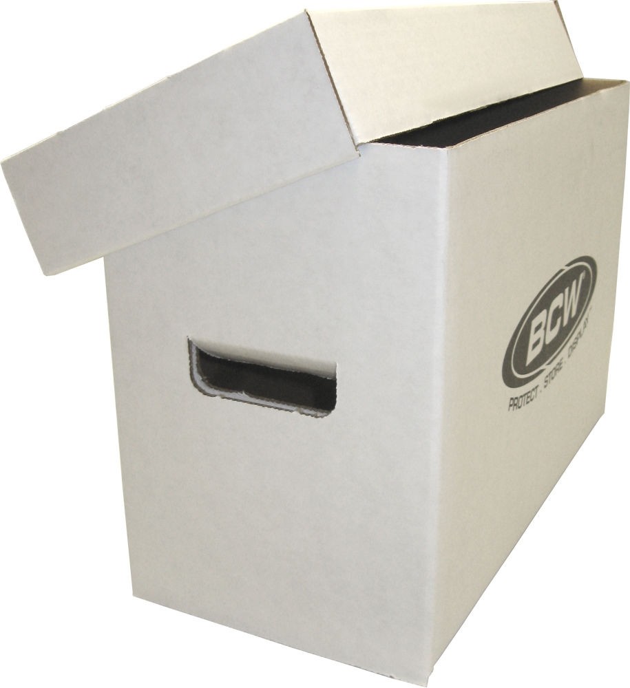 BCW Magazine | Document |Golden Age Size | Comic Book Storage Box - 5 Pack