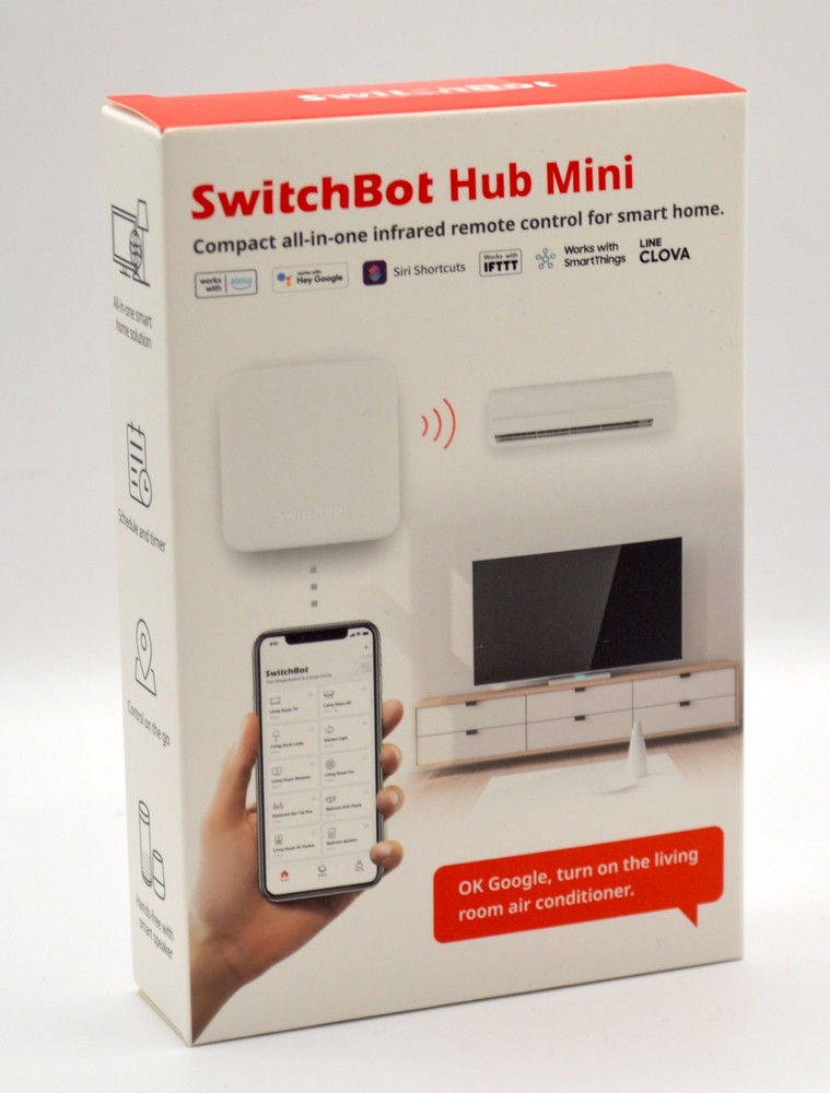 SwitchBot Hub Mini Smart Remote Home Control IR Blaster - NEW
