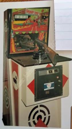 Vintage Sharp Shooter Arcade Game 1971