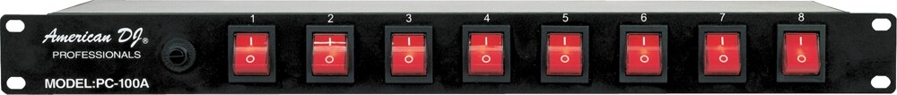 American DJ PC-100A 8-Switch ON/OFF Power Center