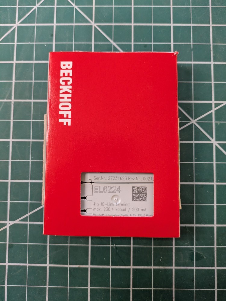 Beckhoff EL6224 IO-Link Master, 4 channel - New, Sealed
