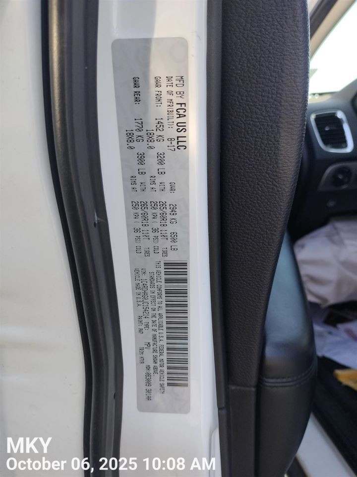 CONTROL PANEL OEM 2018 DODGE DURANGO 1YR WRNTY 68308872AB