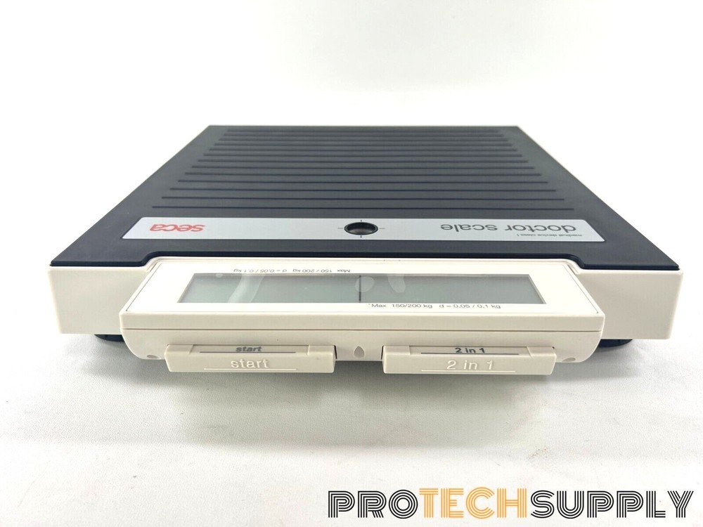 Seca 874 Flat Scale with Push Buttons with Cable Remote Display w/ WARRANTY