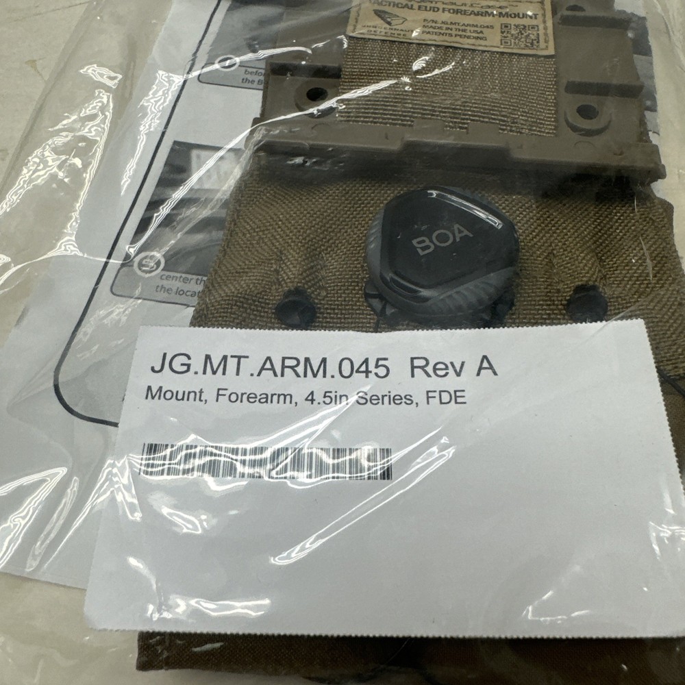 Juggernaut Case Tactical EUD Forearm Mount End User Device ATAC NSW CAG DEVGRU