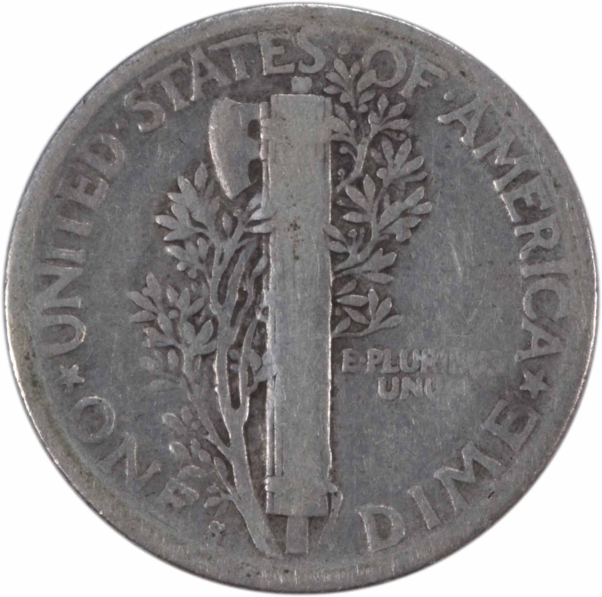 1919-S Mercury Dime VG
