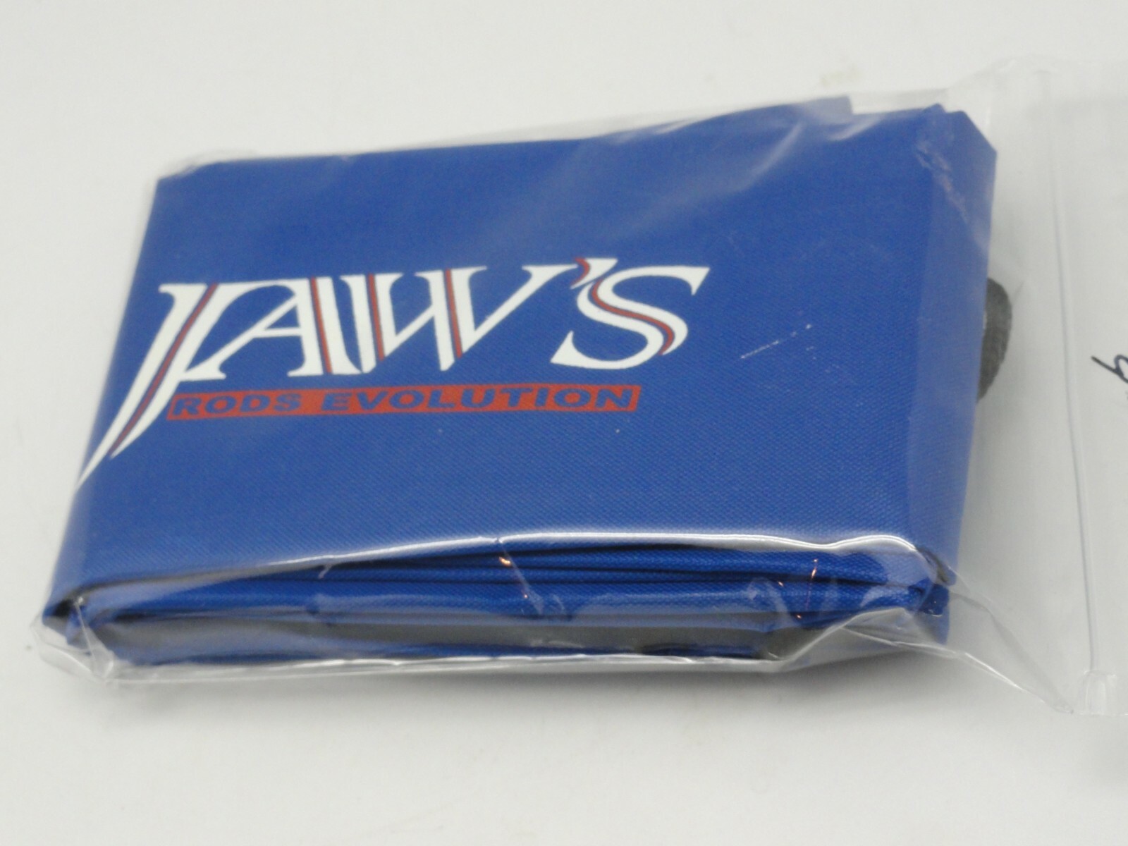 TWO 9' JAWS QUARTER CUT DESIGN TRAVELING ROD COVER FOR OFFSHORE B GAME ROD BLUE