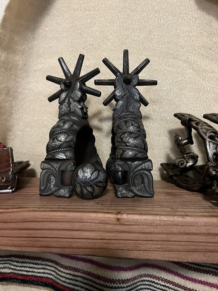 Antique Mexican Iron Spurs