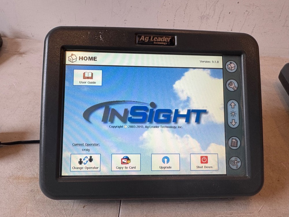 Ag Leader Insight AutoPilot Autoswath MultiProduct