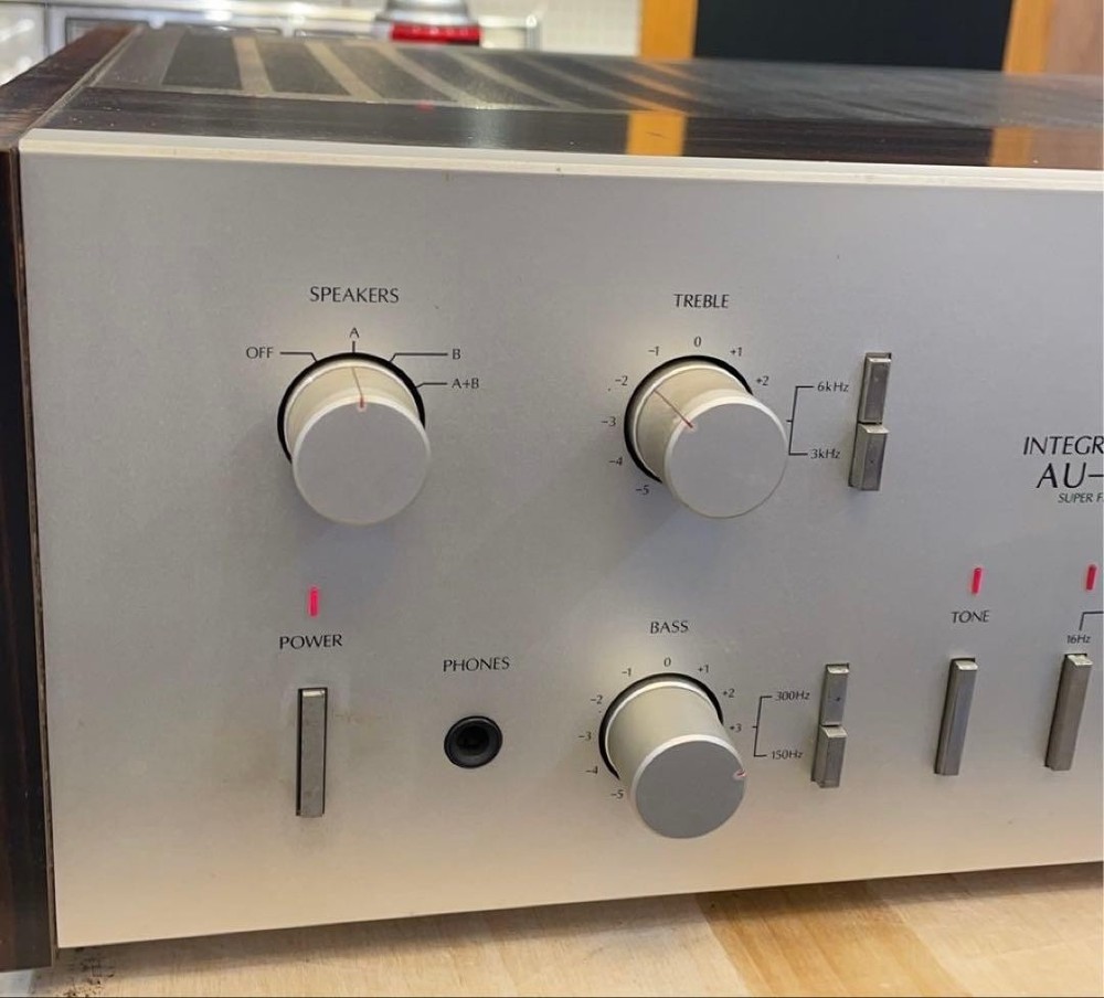 Sansui Au-D907F Integrated Amplifier Working Confirmed