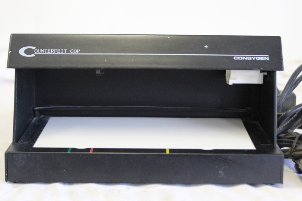 Consygen Counterfeit Blacklight Detector C0P UV Machine (A-8)