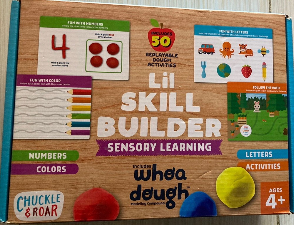 Lil Skill Builder Sensory Learning Kit Chuckle & Roar NEW 4+
