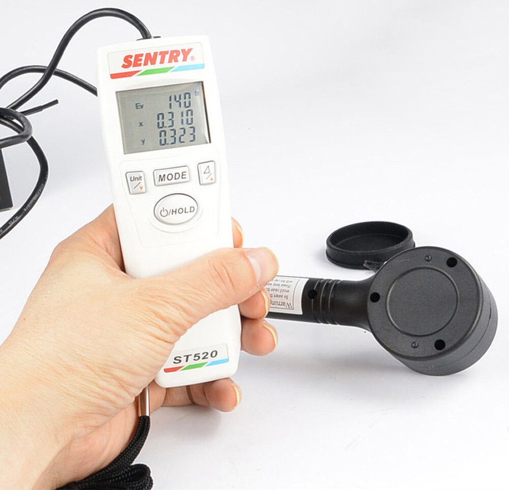 ST520 色度计温度亮度亮度 LED 灯颜色测试仪-