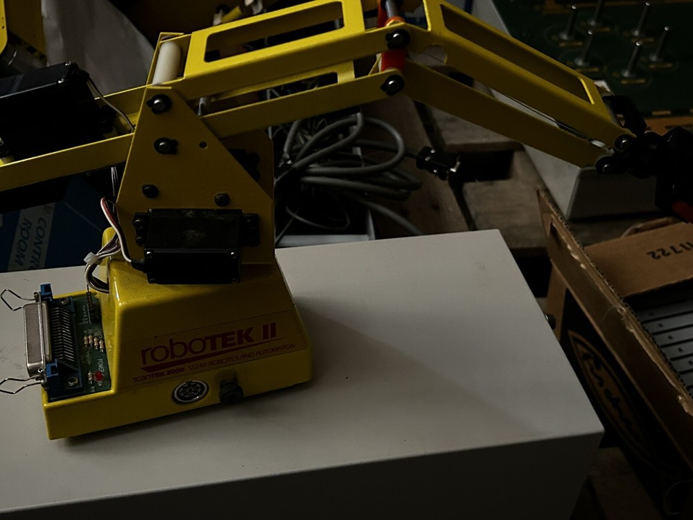 RoboTek II, EMU Robotic Arm ideal for Raspberry PI etc conversion Scantek