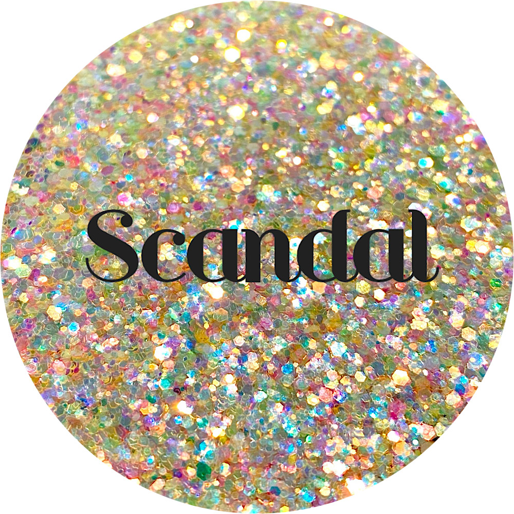Premium Polyester Glitter - Yellow Peach Opal Mix
