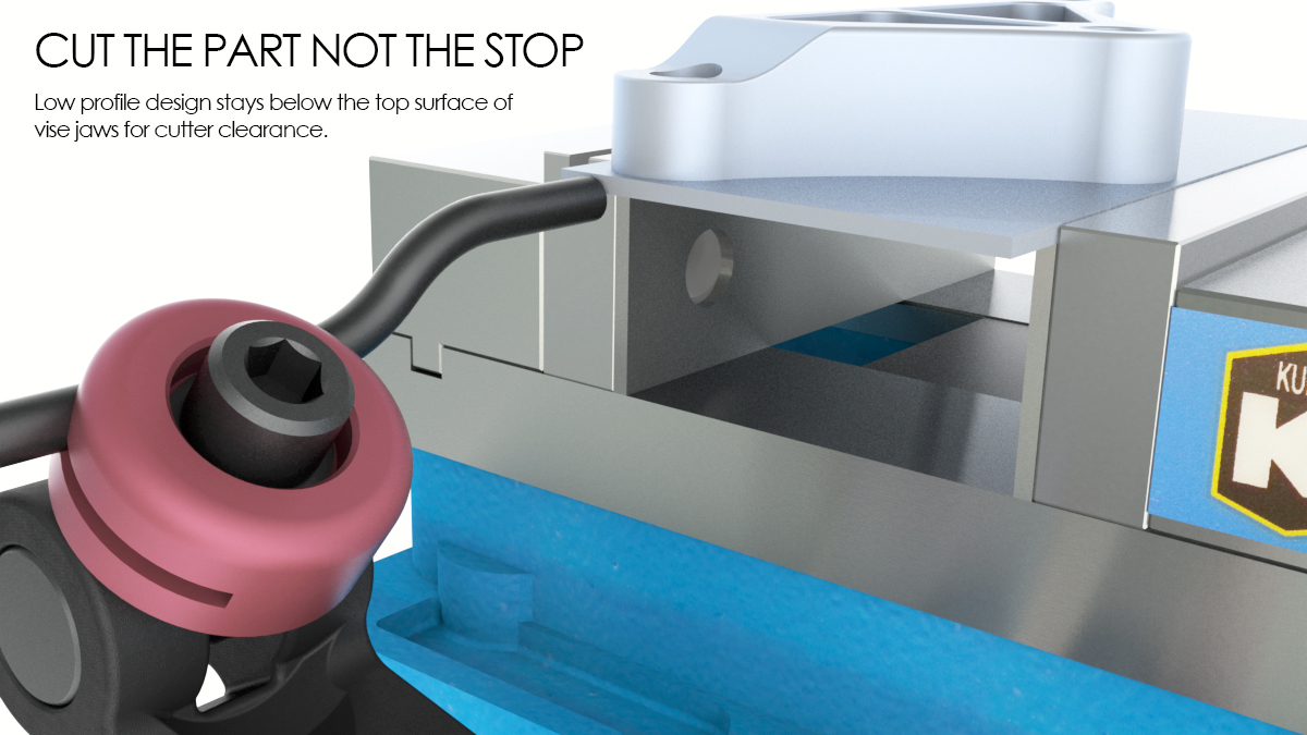 Multi Axis Vise Stop by Edge Technology #48