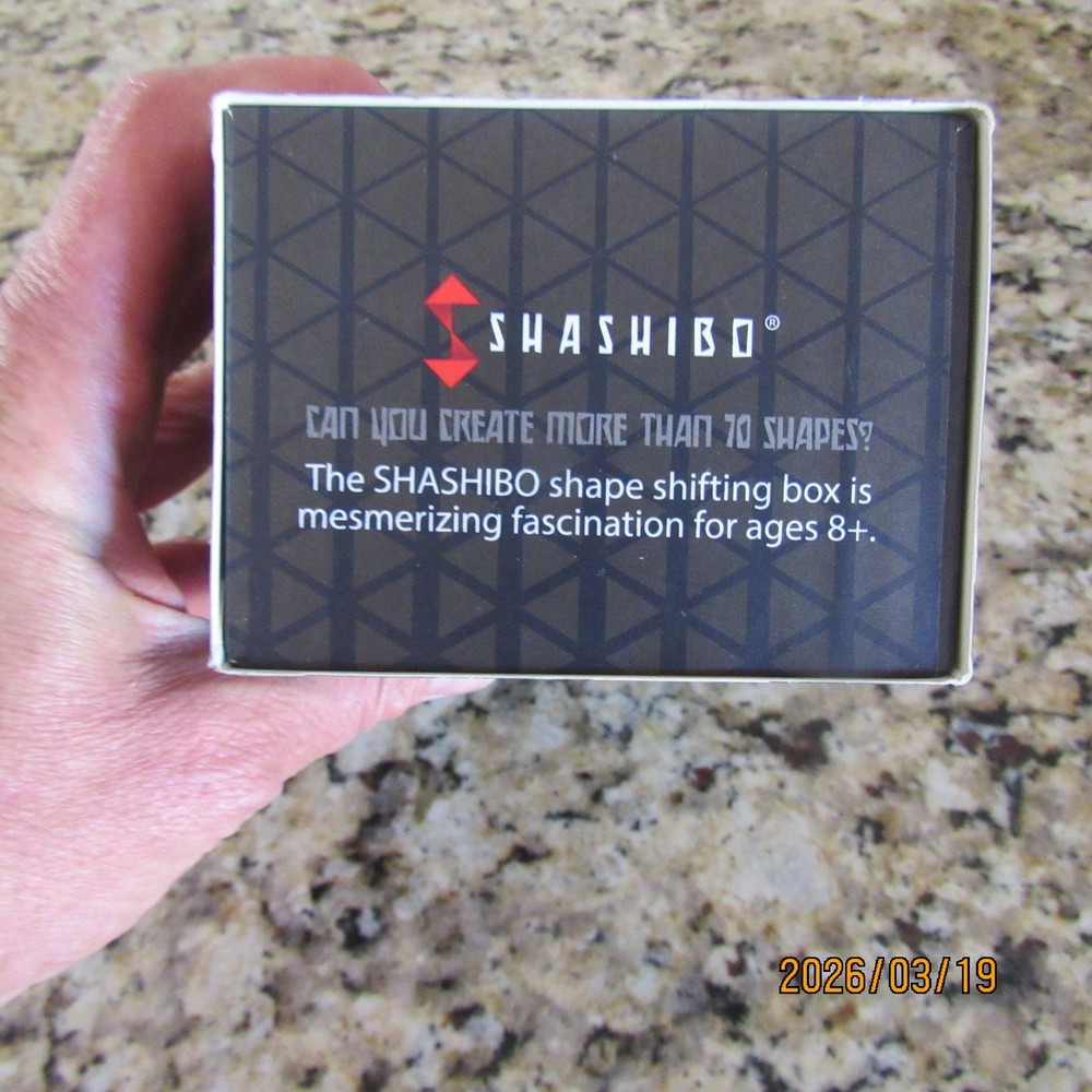 Shashibo Elements - 2 - Piece Puzzle Cube Set-Magnetic Shape Shifting