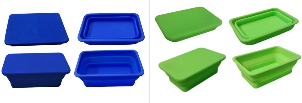 COLLAPSIBLE LUNCH BOX - FOOD STORAGE CONTAINER wacky yet practical