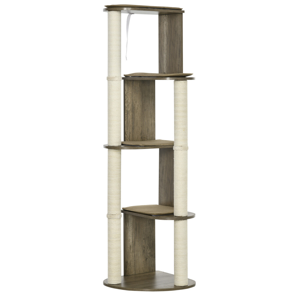 Cat Tree Tall for Climbing,Large Multilevel Cat Tower with Scratching Posts