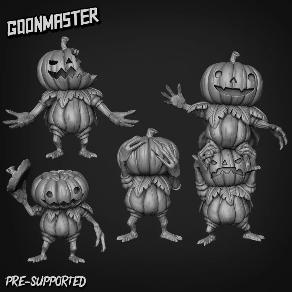 Pumpkin men Miniature
