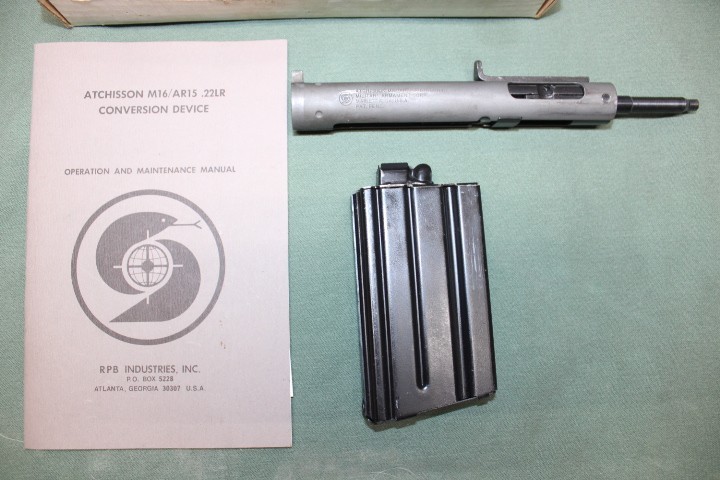 RARE Military Armament Corp. RPD Cobray Ingram Atchisson .22LR Conversion Devise