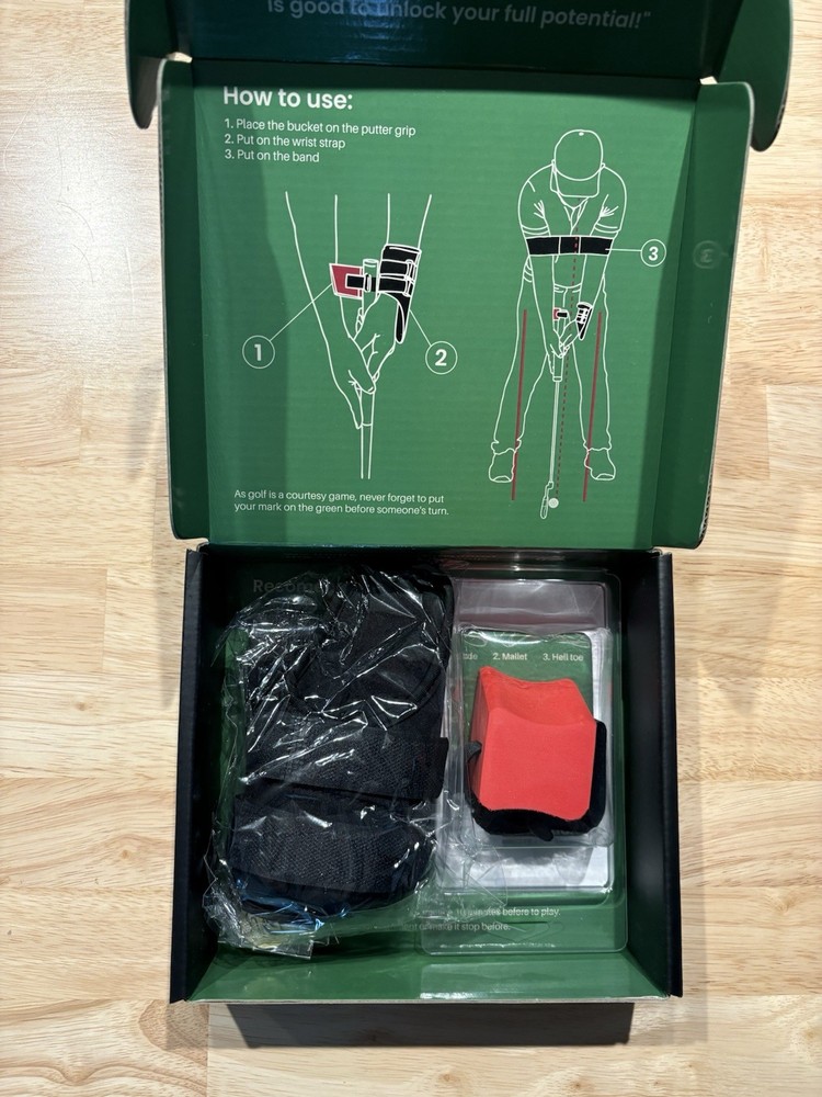 Golf putting training aid Kit