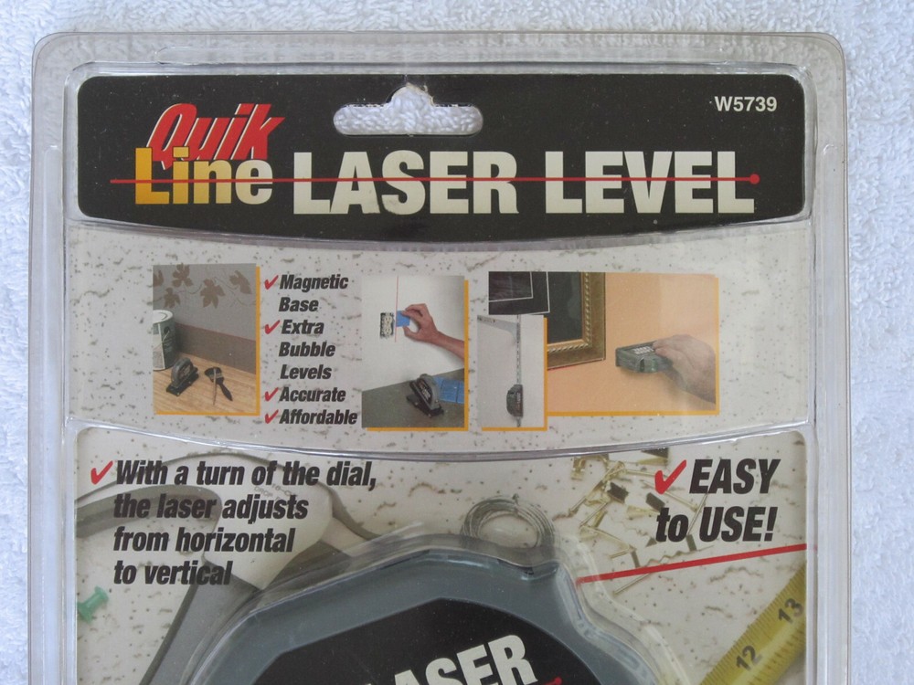 Performance Tool - Quik Line Laser Level - (Part # W5739)