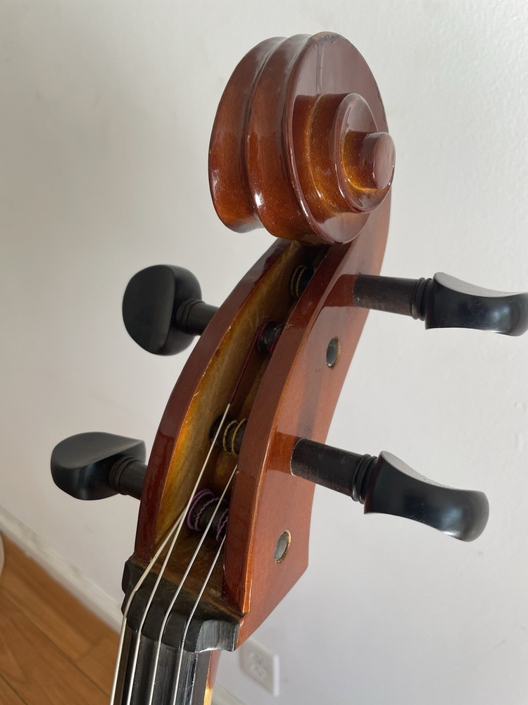 Full Size (4/4) Cello with Bag, Bow, and Stand