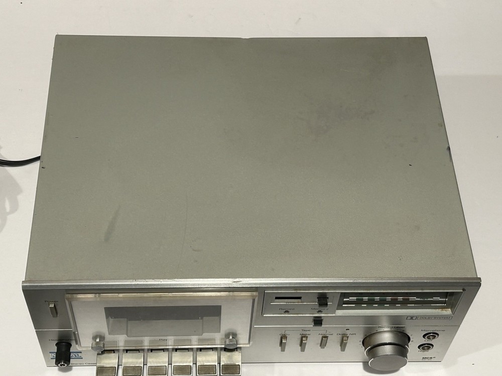 Vintage MCS Modular Component Systems 3530 Stereo Cassette Deck Working