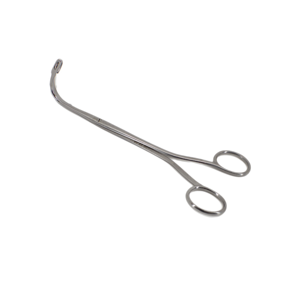 KNY-Scheerer Randall Stone Forceps, 1/2 Curve, 7.75" | C5