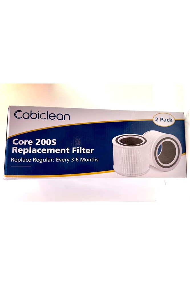 Cabiclean Core 200S Replacement Filter 2-Pack HEPA Carbon – New